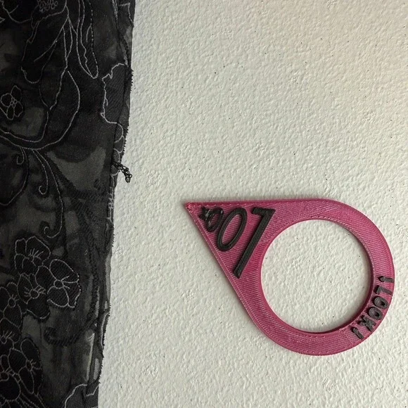 Erin London Black Floral Sheer Button Up Tunic Top Size XL - Picture 7 of 13